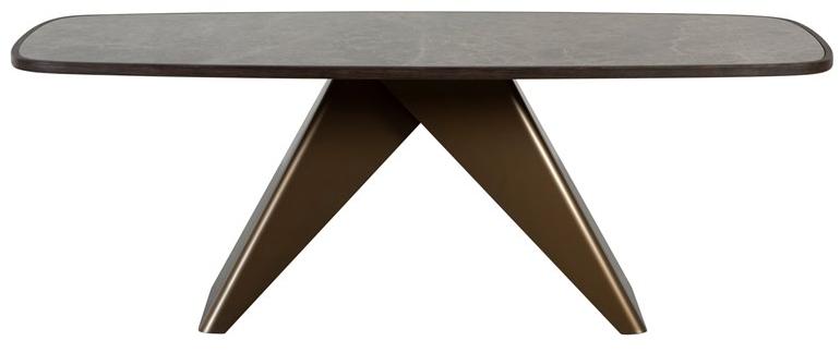 Tonin Casa Прямоугольный стол из керамогранита на стальной основе sun-id-1346642 - Вид №3