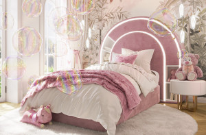 CIST276 Детская односпальная кровать Жевательная резинка