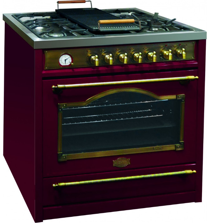 8129917 Газовая плита Kaiser HGE 93555 RotEm красный STDN-0133923