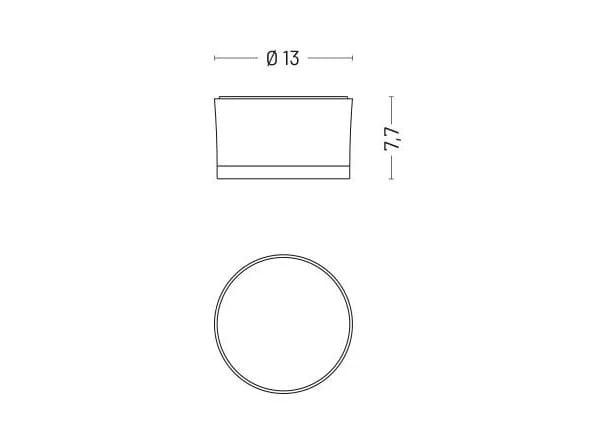 Светодиодный потолочный светильник из стекла и алюминия [LND] общие ARCH-00097067 - Вид №56