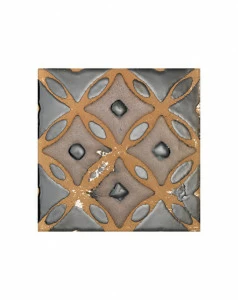 FLT-BRW Flora Tiles Brown Garden