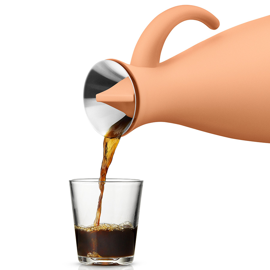 502836 Термокувшин vacuum 1 л высокий coral sands Eva Solo  - Вид №1