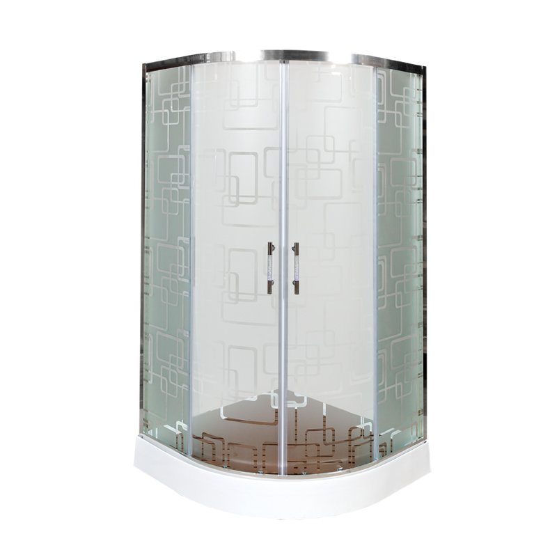 BМ4590 стандартная BLACK Душевая кабина DETO Серия ВМ Душевое ограждение С 01 - Вид №1