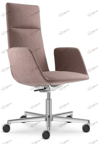 LD Seating Поворотное офисное кресло из ткани с 5 спицами Harmony modern 880-f37-n6