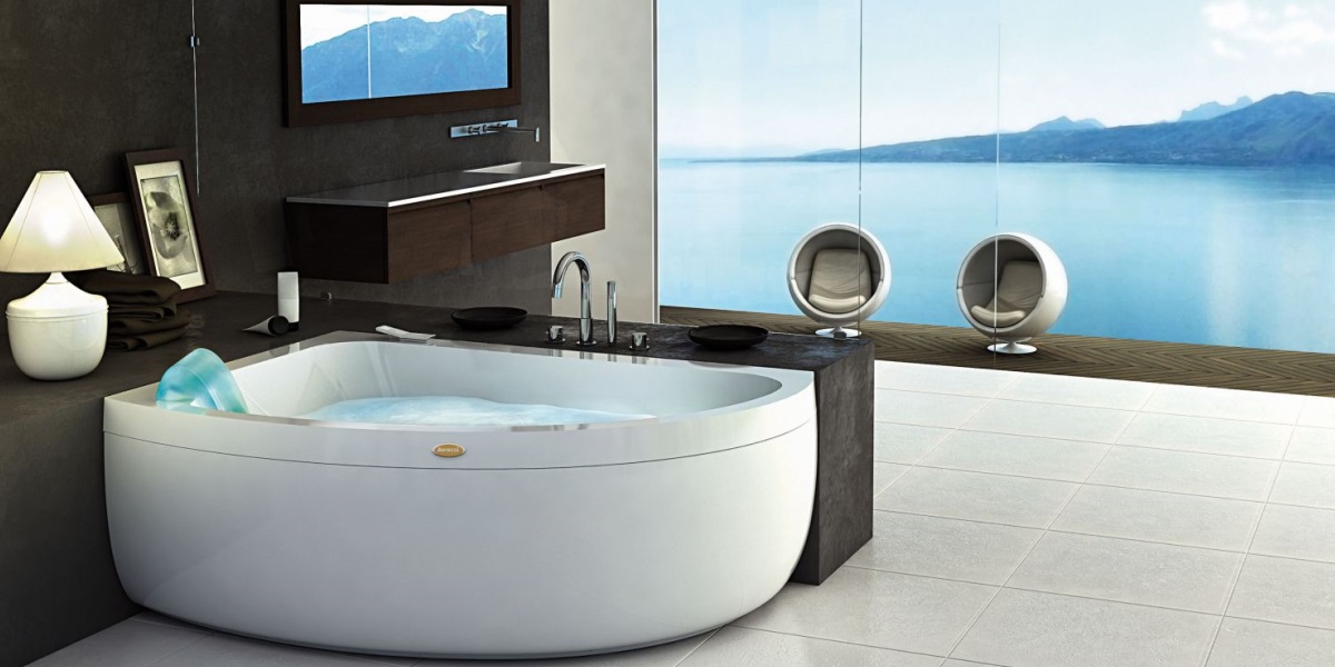 Ванна с гидромассажем "HYDRO TOP" Aquasoul Offset угловая 9443-193A Dx Jacuzzi 9443193ADX - Вид №2