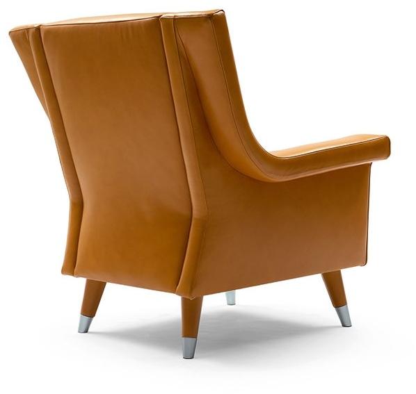 Bodema Кожаное кресло Bergere Havana Hav001/hav002 - Вид №1