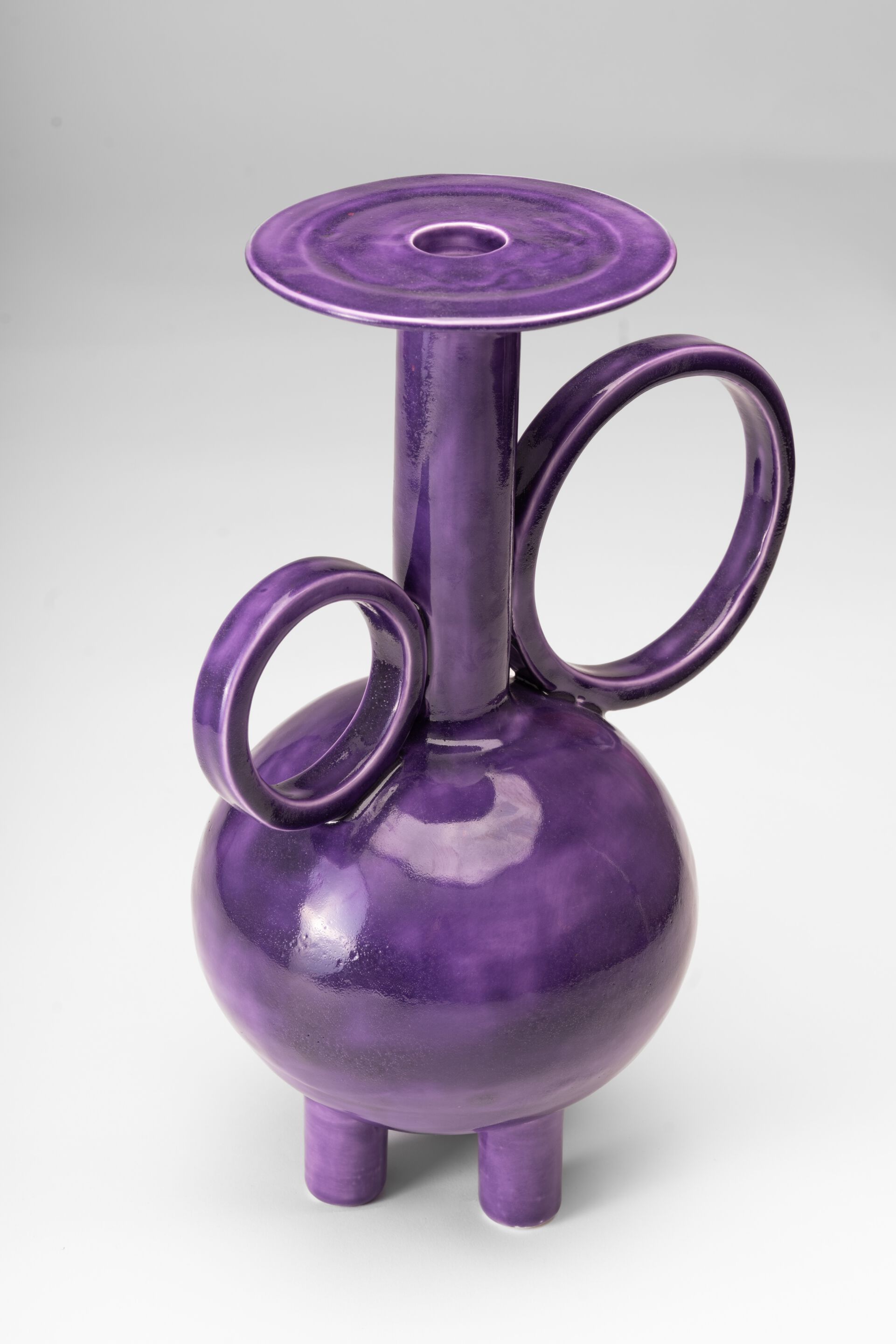 Керамическая ваза ручной работы Paolo Santangelo картезианская ARCH-00092341 - Вид №8