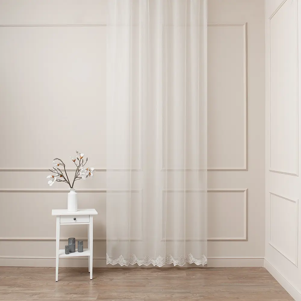 ЛТ тюль 1 п/м вышив lux lorenz бежевый 01 300 см TEX REPUBLIC STLM-2037117