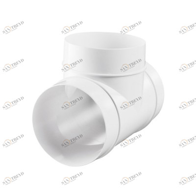 Тройник Т- образный пластик D125 12,5ТП 00277 ERA 27646