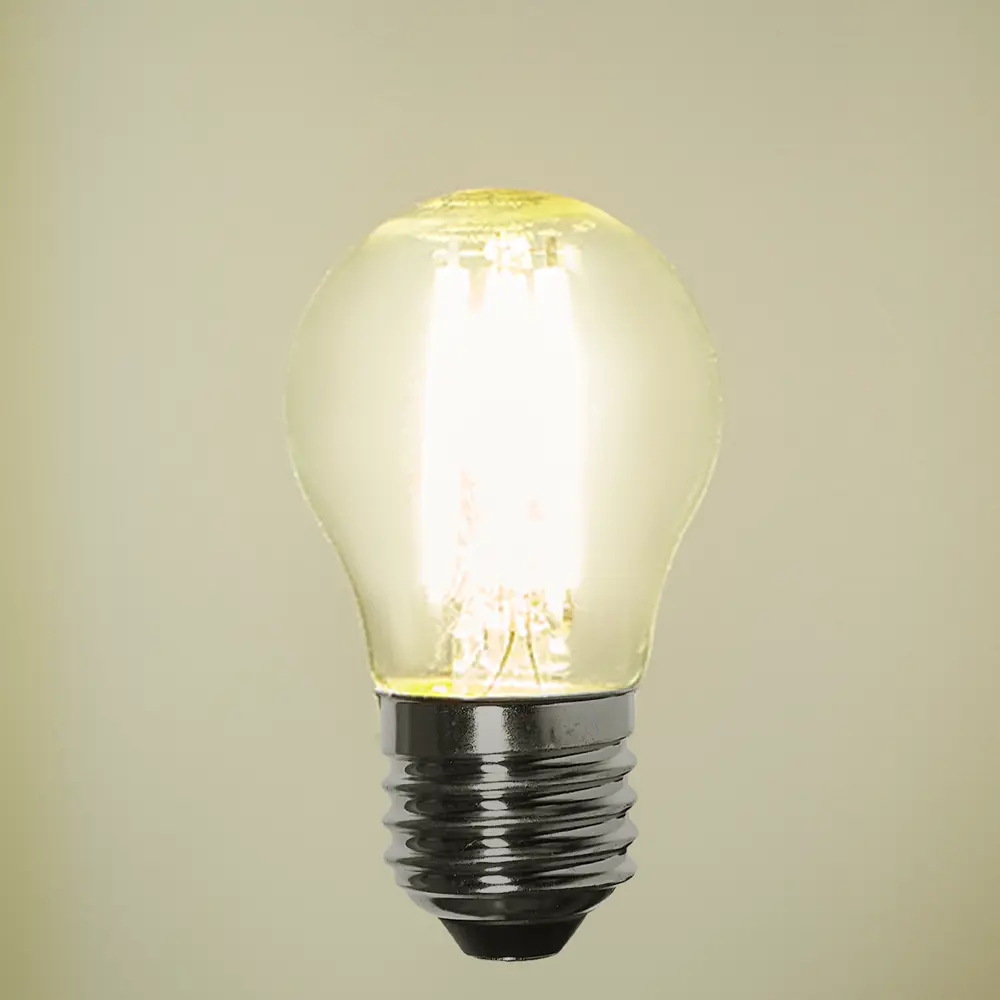 LEXMAN LED лампа E27 прозрачный шар с нейтральным белым светом 82991664 STLM-1510353 - Вид №2