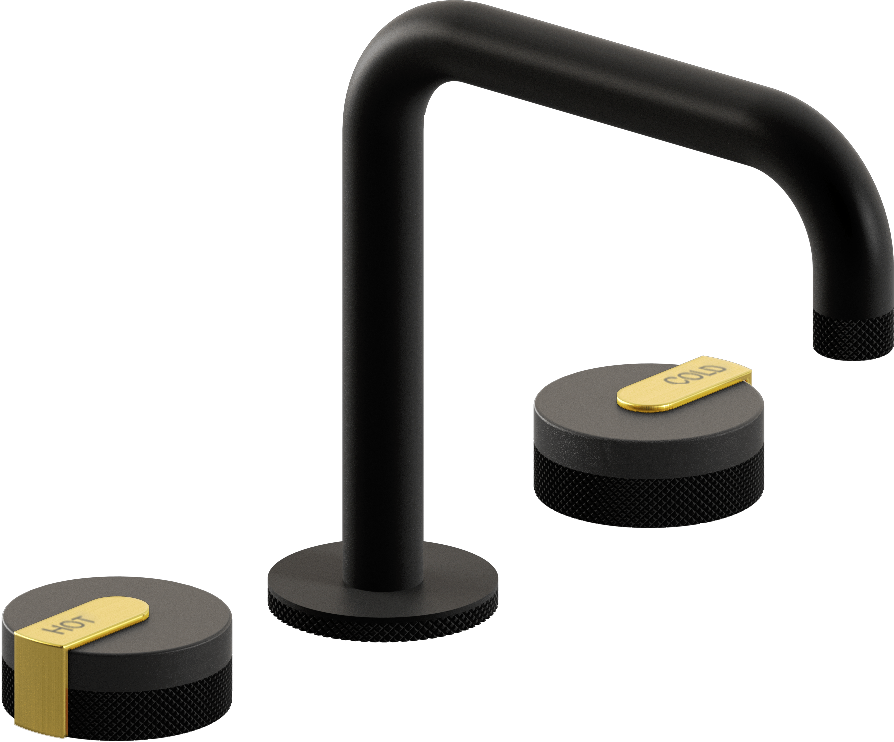 E-11511-R1BK-L1BB-MBK Смеситель для умывальника на 3 отвертия GRAFF MOD+