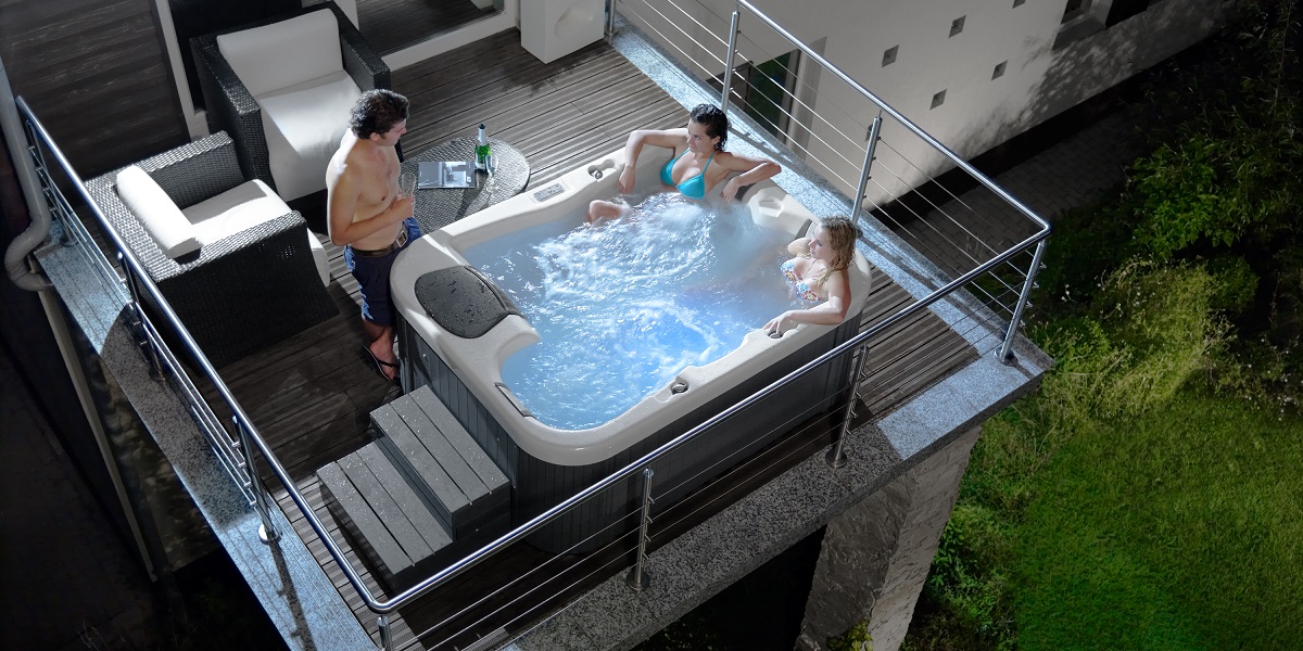 Минибассейн с гидромассажем Sun 8SNA1N0 Gruppo Geromin - Вид №1