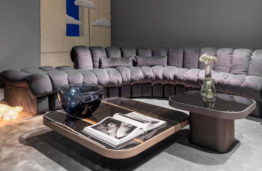 de Sede Квадратный кожаный журнальный столик для гостиной sun-id-1388051 - Вид №3