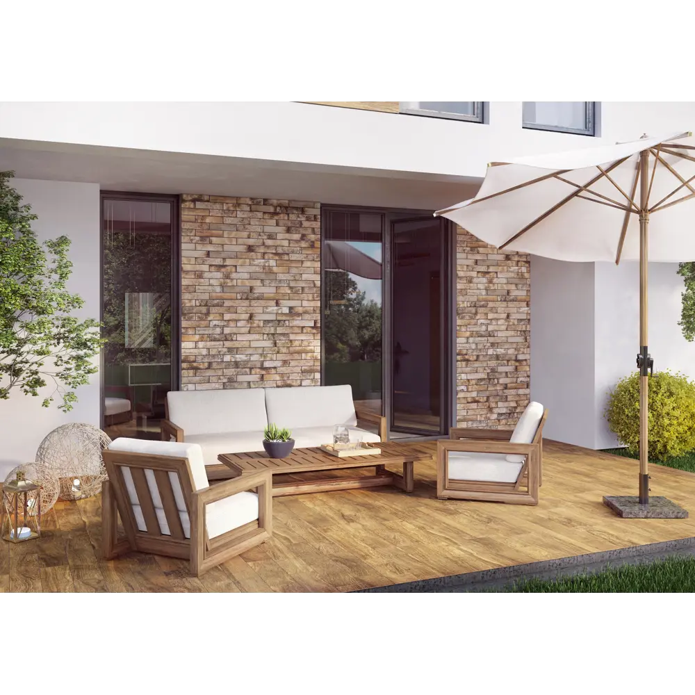 Плитка клинкерная Cerrad Piatto коричневый 0.48 м² 82015333 STLM-2188105 - Вид №5