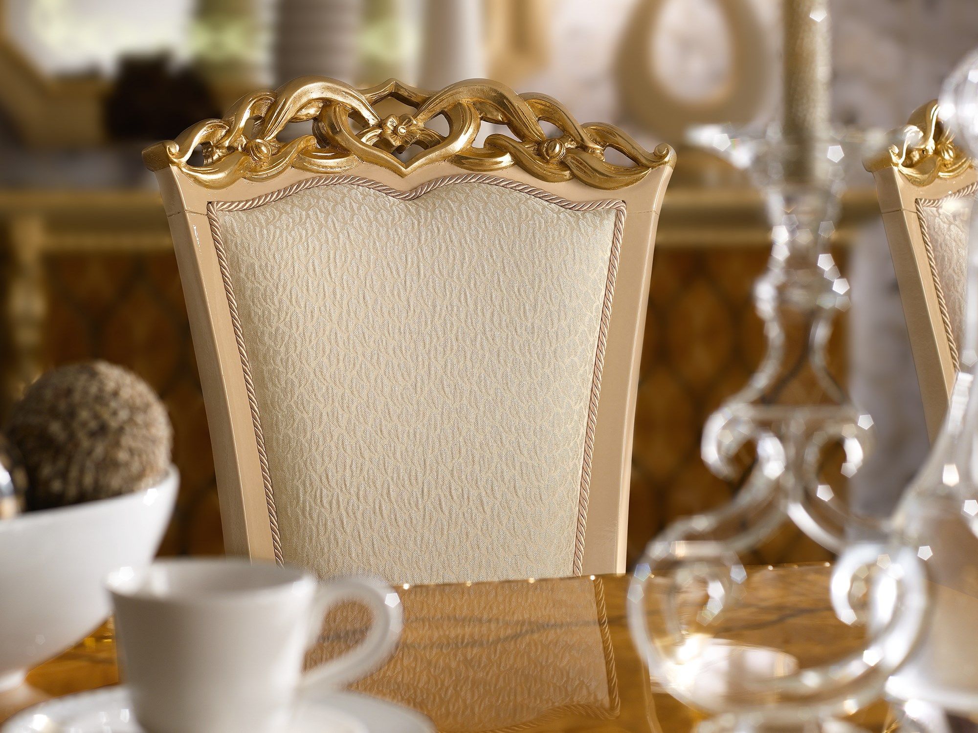 Мягкий стул из ткани A.R. Arredamenti ARCH-00084004 - Вид №3