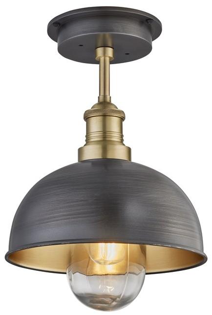 Industville Уличный потолочный светильник из латуни Brooklyn Br-ip65-dfm8-b-ph - Вид №1