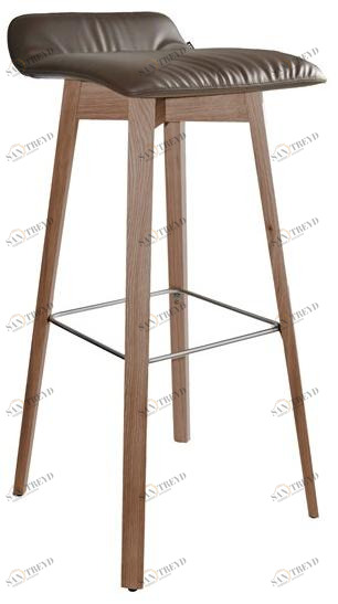 KFF Барный стул из дерева с подставкой для ног Maverick casual sun-id-1428540