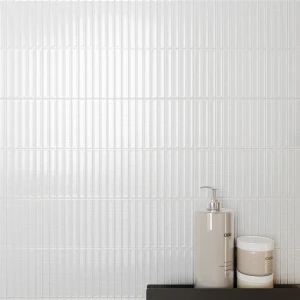 Gracia Ceramica Shine 02 — белая настенная плитка с рельефной текстурой 89416679
