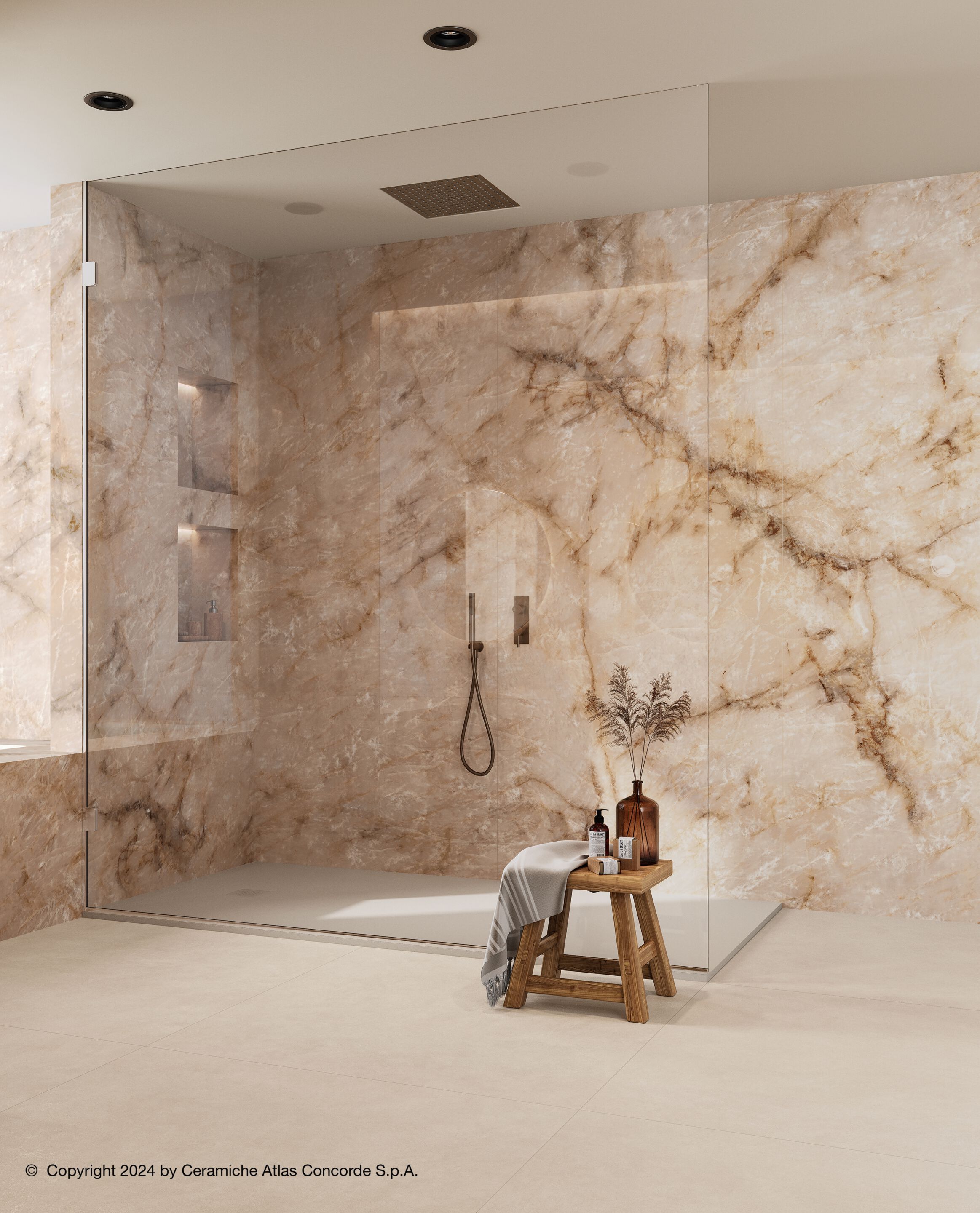 Керамогранит с мраморным эффектом Atlas Concorde Marvel Diva ARCH-00066015 - Вид №41