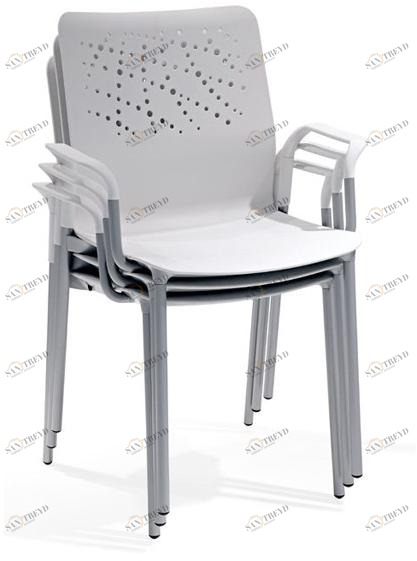 ACTIU Стул для конференций штабелируемый с подлокотниками Urban sun-id-1470062