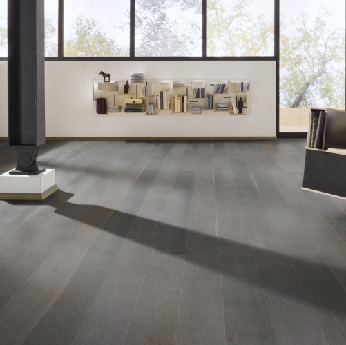 Паркетная доска Meister PD 400 Cottage Титаново-серебристый 8221 Дуб Рустик с брашью (Текстурированная) 2200х180 мм 2300200040 - Вид №4