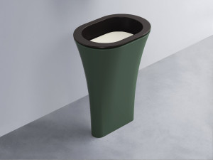 AMLA65-LV+AMPILO-TL+AMCOLO-MU Раковина Amedeo Ovale отдельностоящая cielo Enjoy + Amedeo