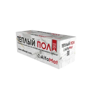 91837248 Нагревательный мат для теплого пола Alfaopt 6 м² 900 Вт STLM-1449248