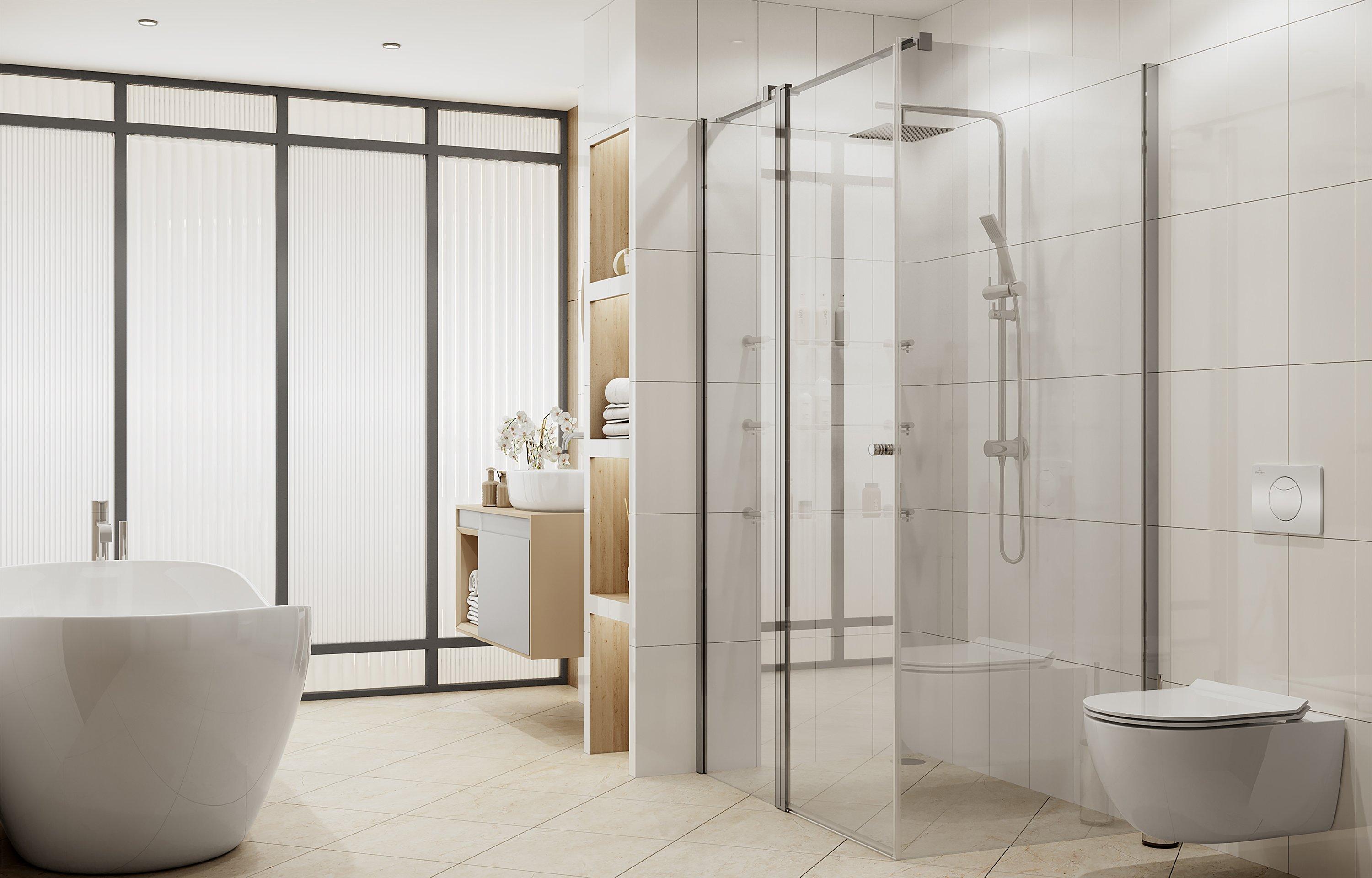 Душевое ограждение Ambassador Nord 13011107 (1200x800x2000), 1 место - Вид №1