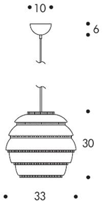 Artek Подвесной светильник из алюминия sun-id-1349635 - Вид №6