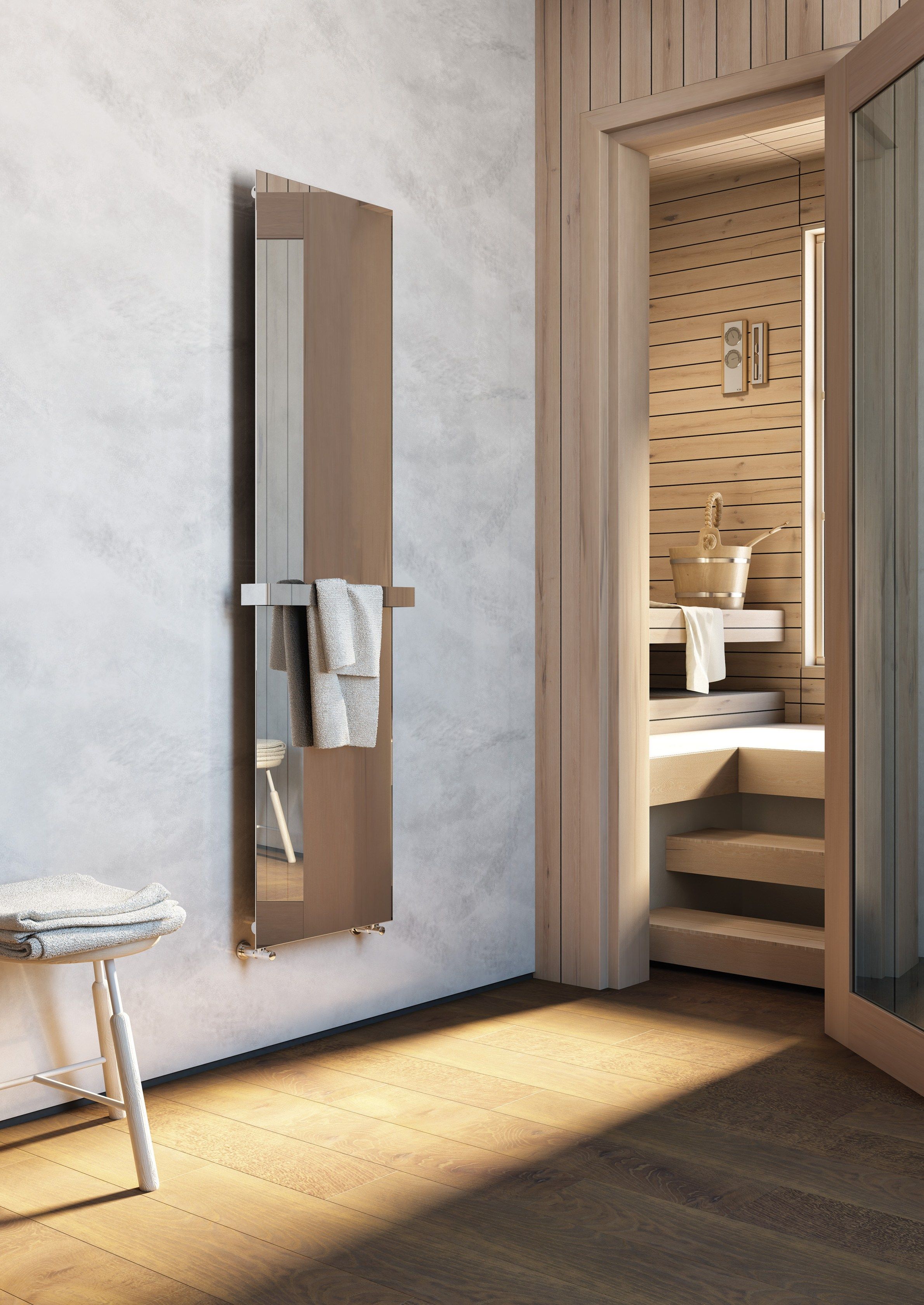 Вертикальный полотенцесушитель с горячей водой Cordivari Design Neo Design ARCH-00104456 - Вид №2