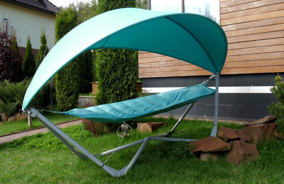 Подвесные Качели садовые гамак "Ибица" BESTA FIESTA  132507 Зеленый  - Вид №8