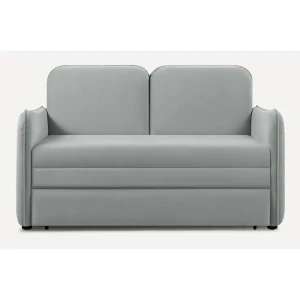 92003370 Раскладной диван Divan.ru Кейсес 135x87x78 см велюр цвет серый STLM-1372881