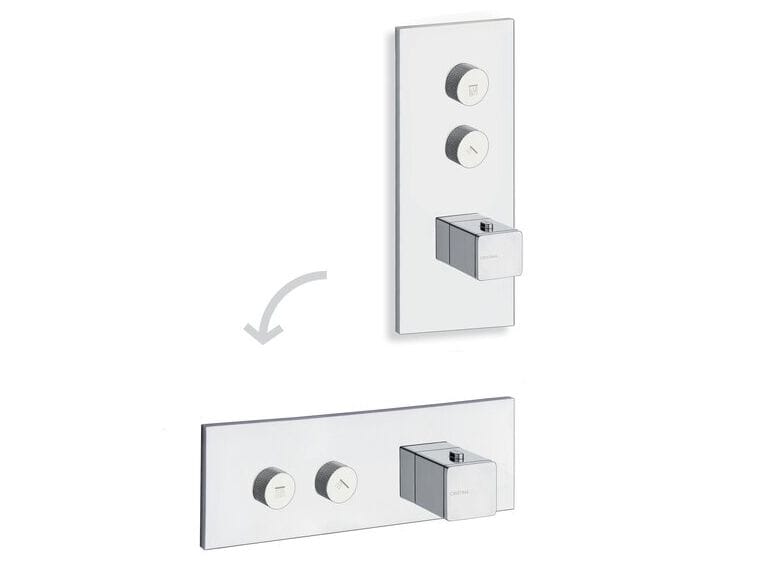 3 отверстия однорычажный термостатический смеситель для душа / ванны CRISTINA Rubinetterie Термостатические смесители-Shower &amp ARCH-00052116 - Вид №1