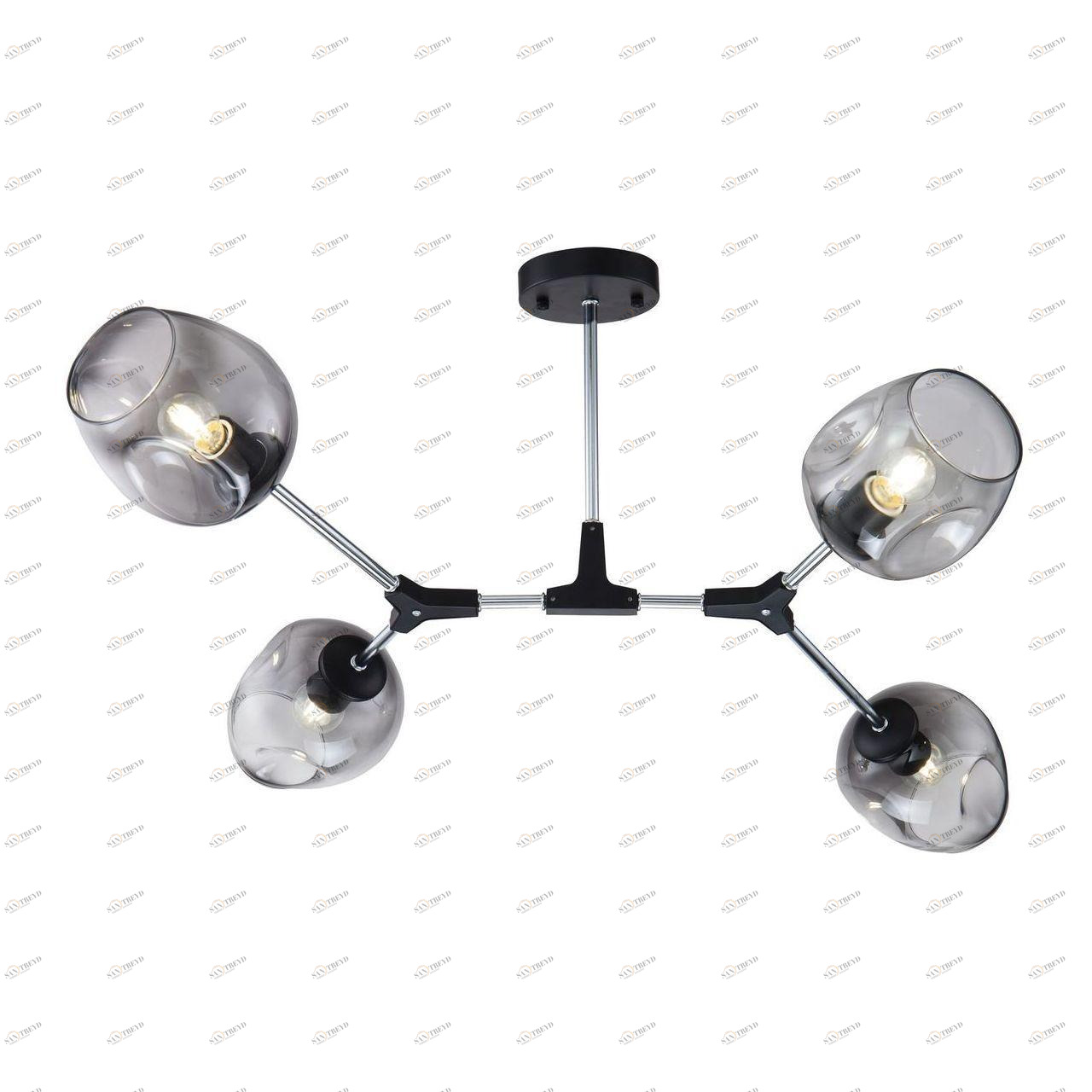 Потолочная люстра Freya Desi FR5006CL-04B FREYA DESI 220239 Дуб 
