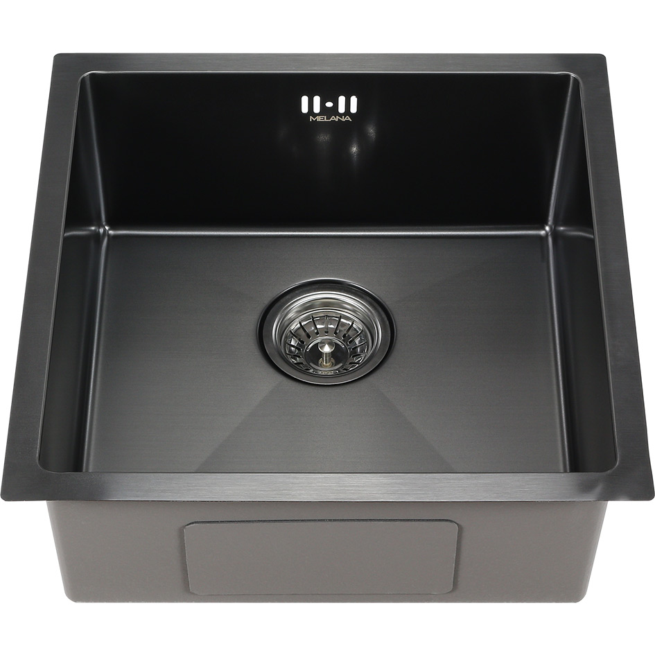Мойка D4645HB MELANA ProfLine 1,2/200 ГРАФИТ врезная квадратная D4645HB D4645HB графит