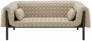 Ligne Roset 3-х местный кожаный диван Ruché
