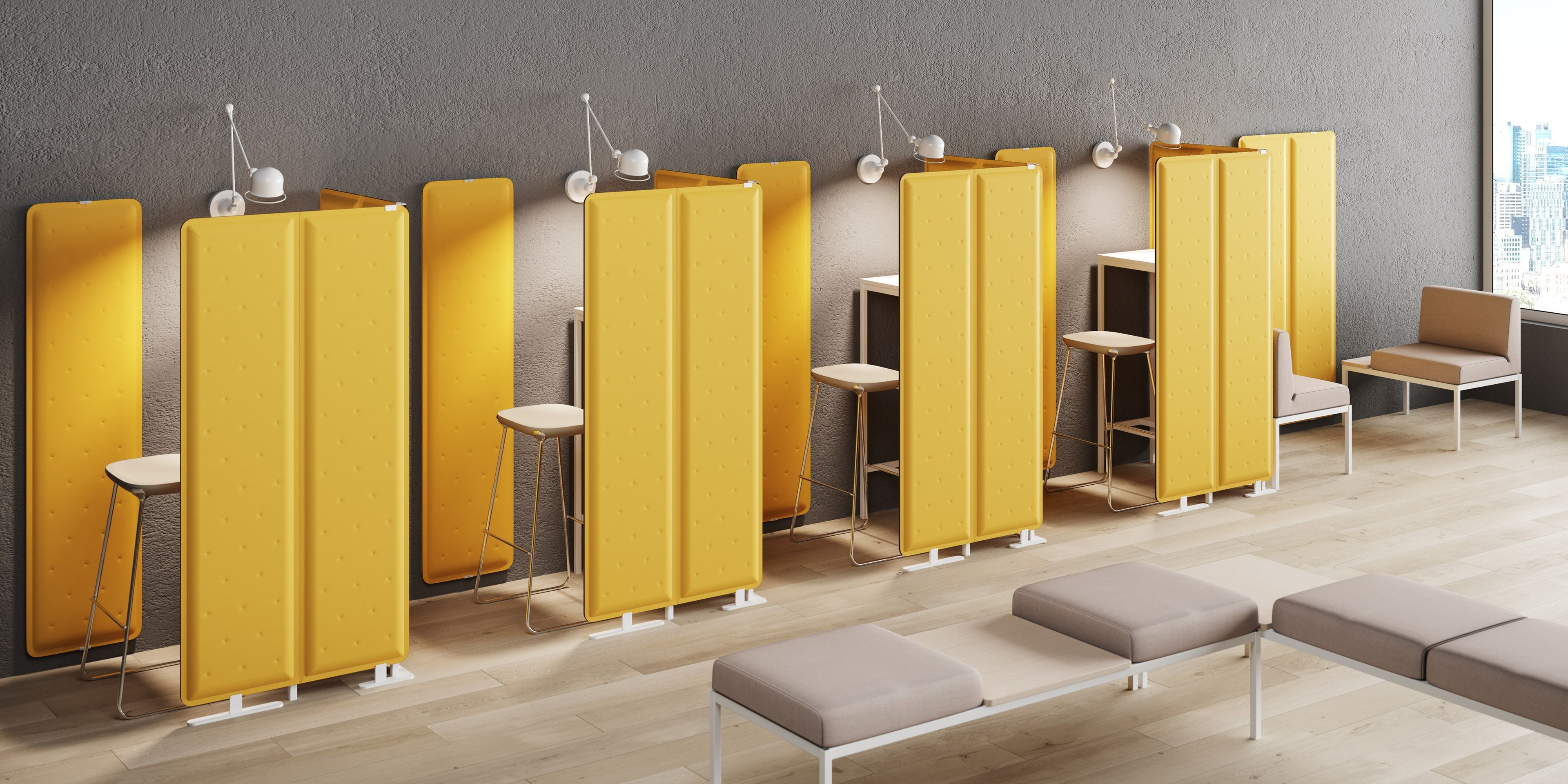 Акустическая панель в Trevira® CS Steelbox by Metalway ARCH-00072341 - Вид №6