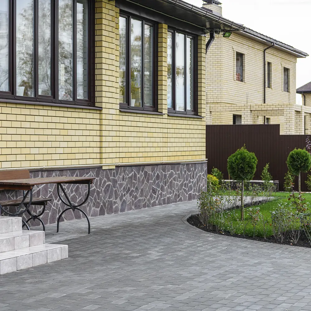 BRAER Серый бетон: тротуарная плитка для элегантных дорожек 82001770 STLM-0016932 - Вид №5