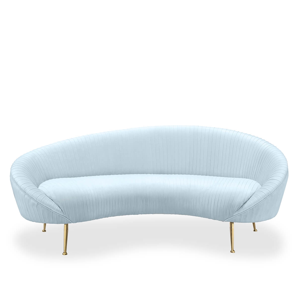 700471-82 ABHIKA ДИВАН KELLY PLISSE ' LT.BLUE  - Вид №2