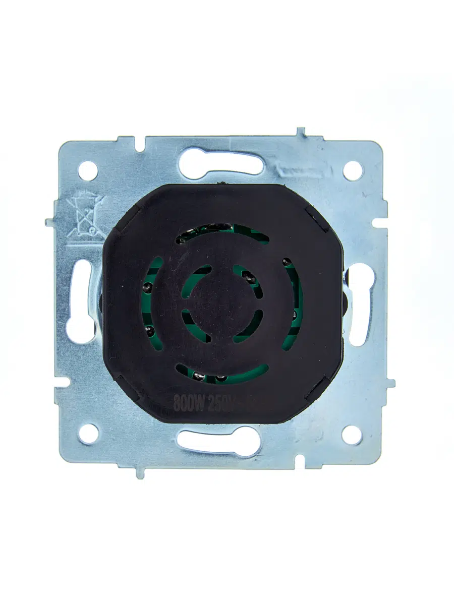 ASTI Диммер 800 Вт чёрный бархат механизм LEZARD 7081-4288-115 - Вид №1