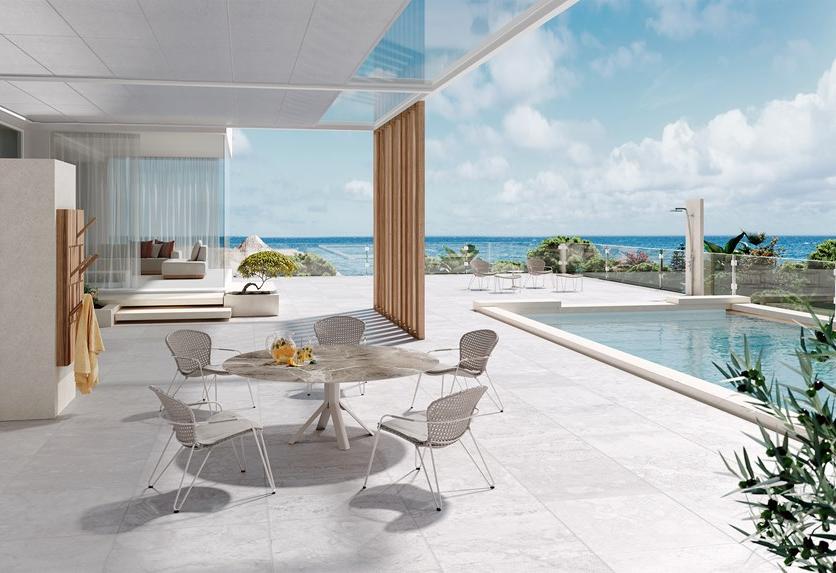 Joli Круглый алюминиевый стол с откидной крышкой Fizz sun-id-1397489 - Вид №7