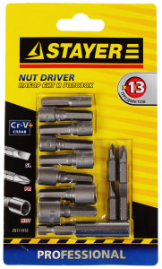 Набор бит STAYER STANDARD 2611-H13 6615690