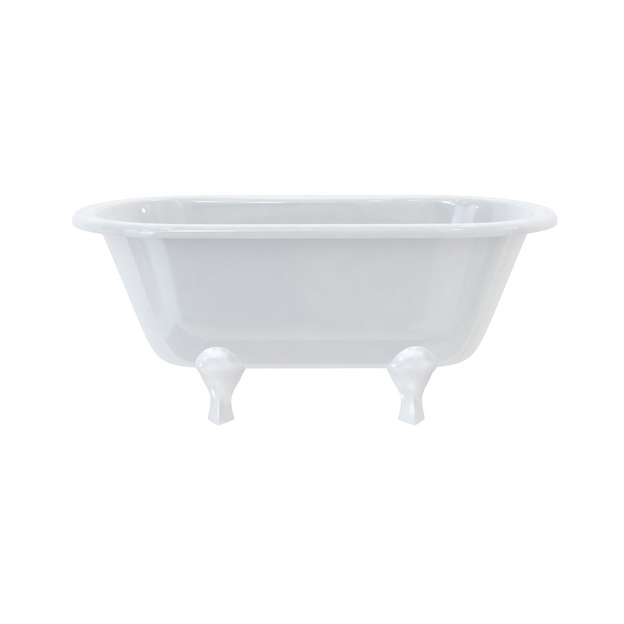 Burlington Двухсторонняя ванна Windsor 150 см с роскошными ножками с ножками Luxury Classic из хрома E4 L3C  - Вид №7