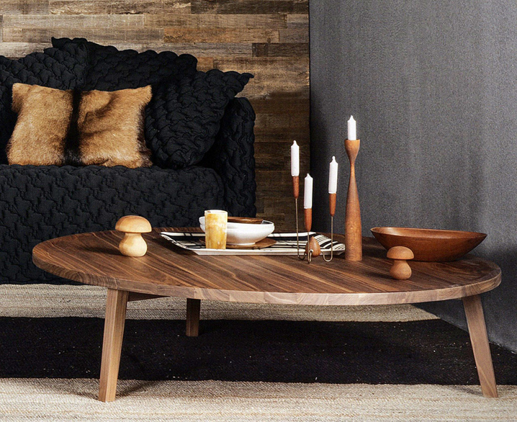 Стол журнальный  GERVASONI GRAY 46 Ghost