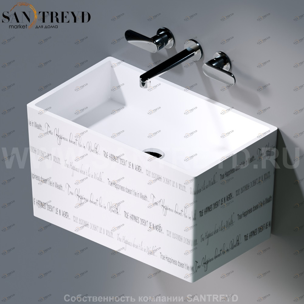 L111.420 Подвесная раковина настенная овальная A. e T. Italia TOWER белая AeT ITALIA