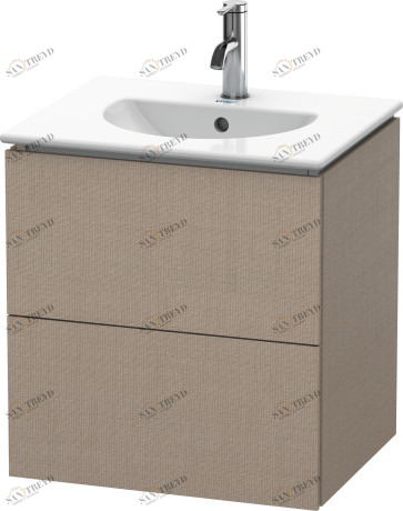 LC626007575 L-Cube Тумбочка подвесная Лен, декор Duravit