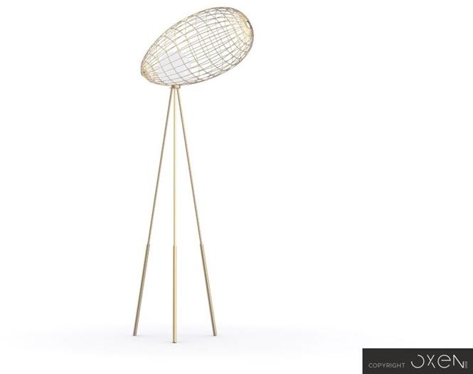 NEXO LUCE Светодиодный торшер из стали Oxen floor lamp 7007e2 - Вид №2
