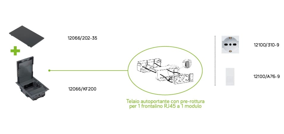 Убирающаяся башня Simon Urmet 12066/KF ARCH-00145813 - Вид №5