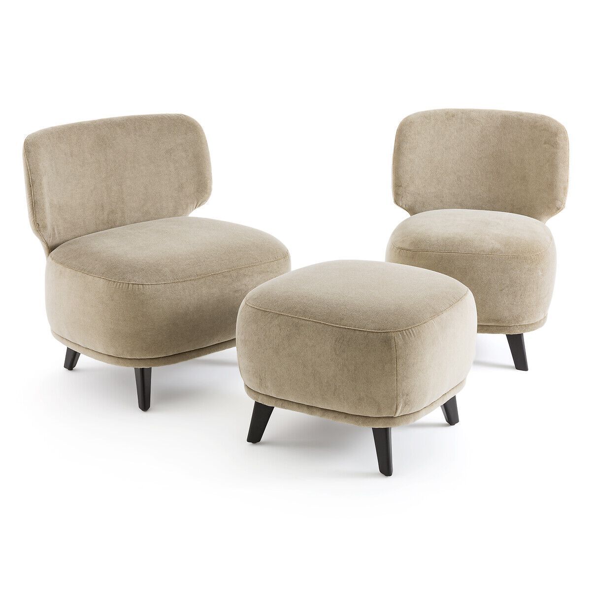 Тканевая мягкая подставка для ног AMPM ODALIE ARCH-00054989 - Вид №9