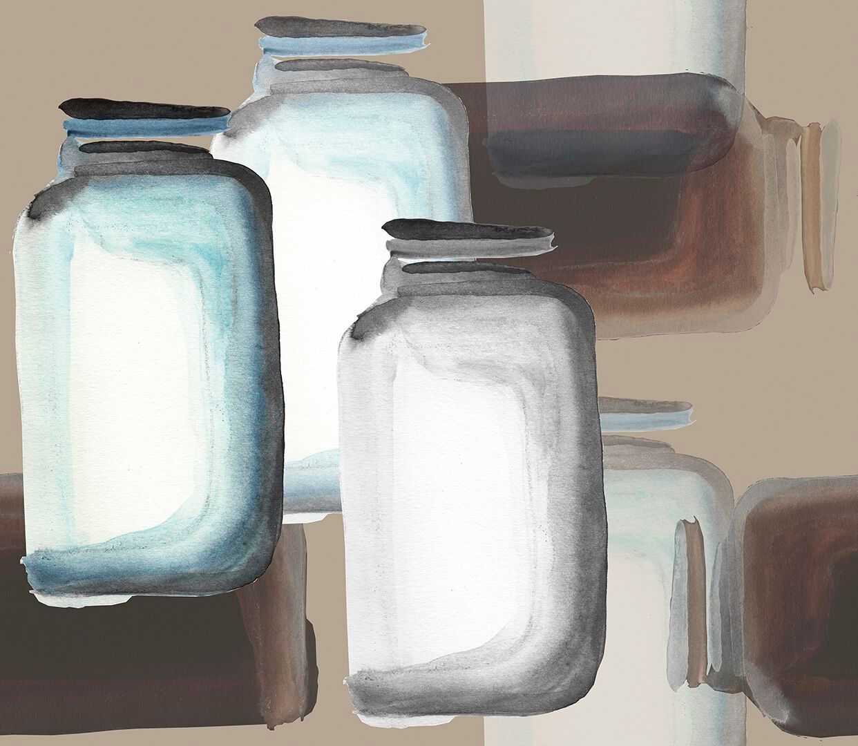 Обои с поддержкой d. ecodura™ Wall&decò Современные обои 2024 ARCH-00121666 - Вид №3